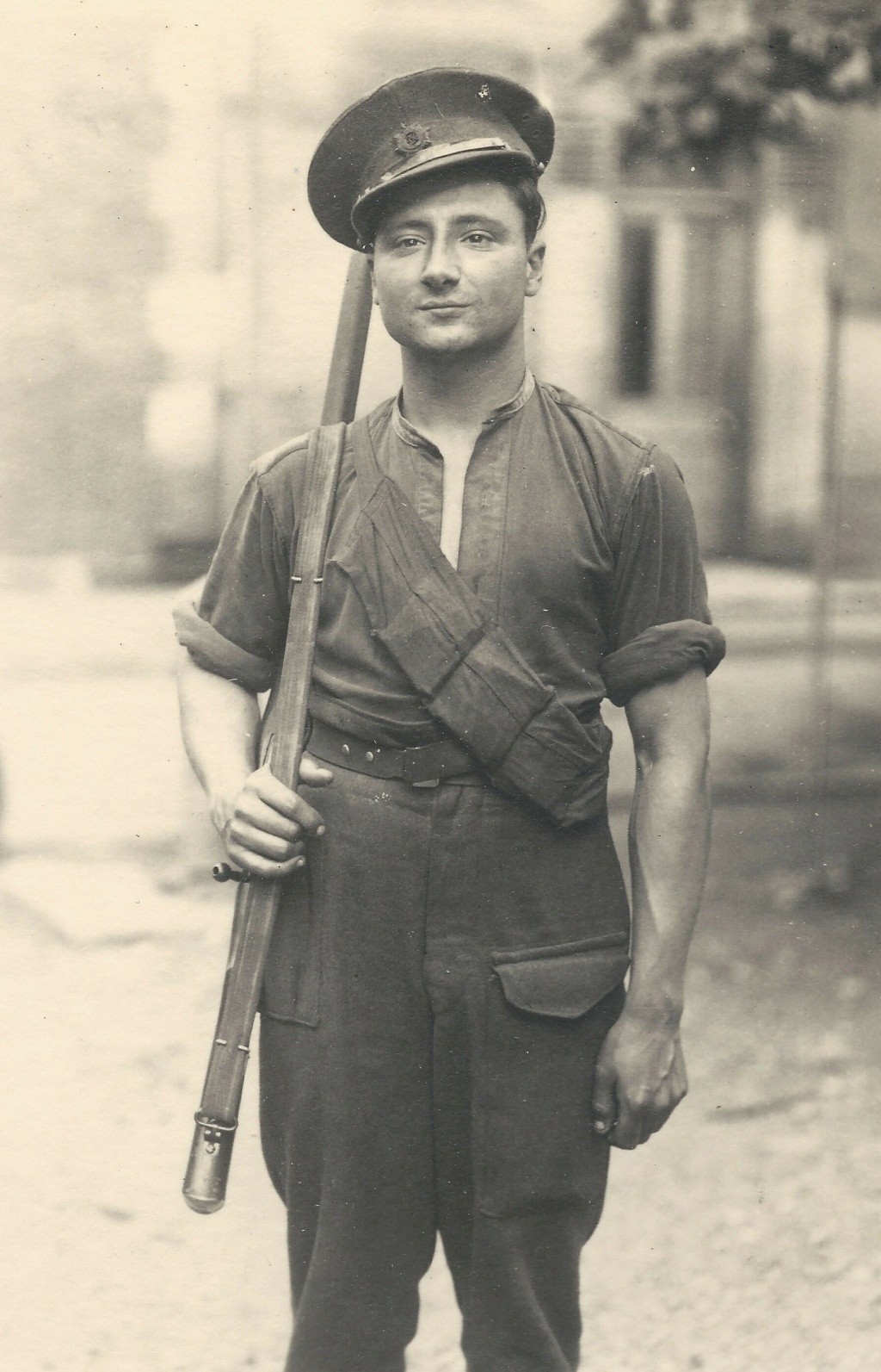 Mannequin de la 3e DI canadienne (Regina Rifle Regiment), bataille de Normandie  Arro0610