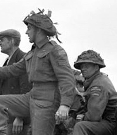 Question about helmets worn on D-Day and later during the battle of Normandy Canada10