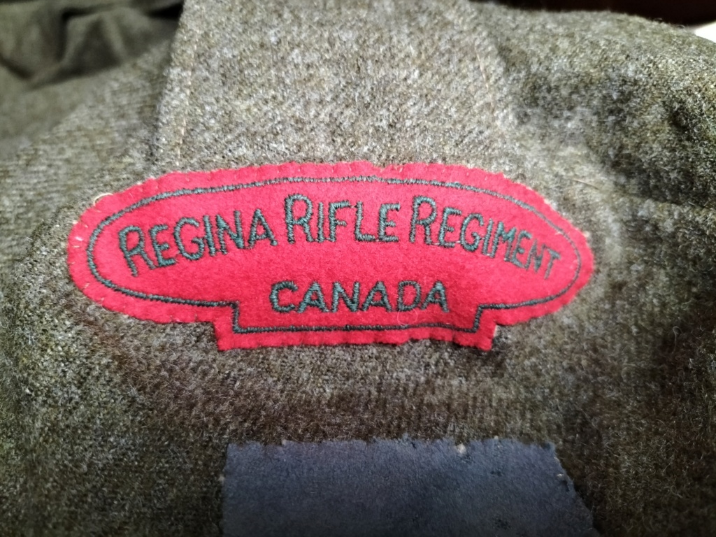 Regina Rifle Regiment battle dress question Img20223