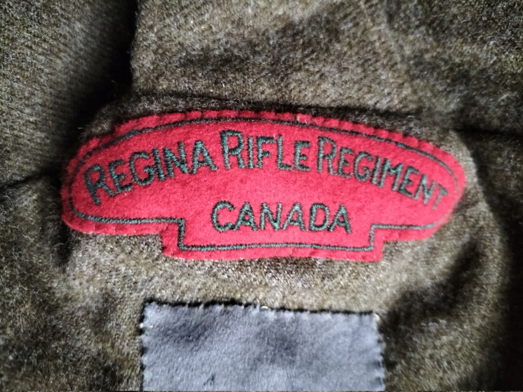 Regina Rifle Regiment battle dress question Img20224