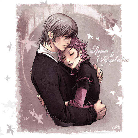 Tonks and Remus in love Always10