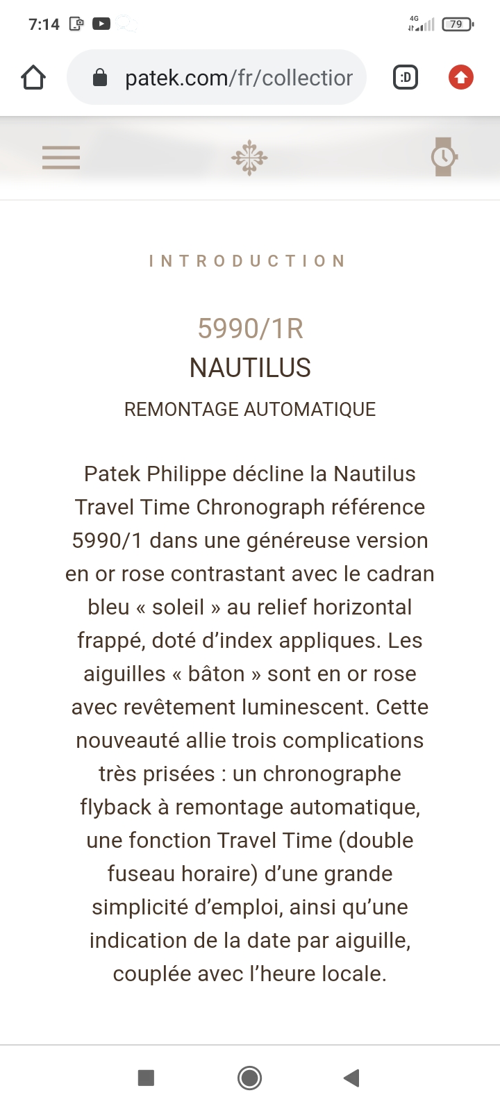 Nouveautés Patek Philippe 2021 en exclusivité pas encore présenté au grand public 20210420