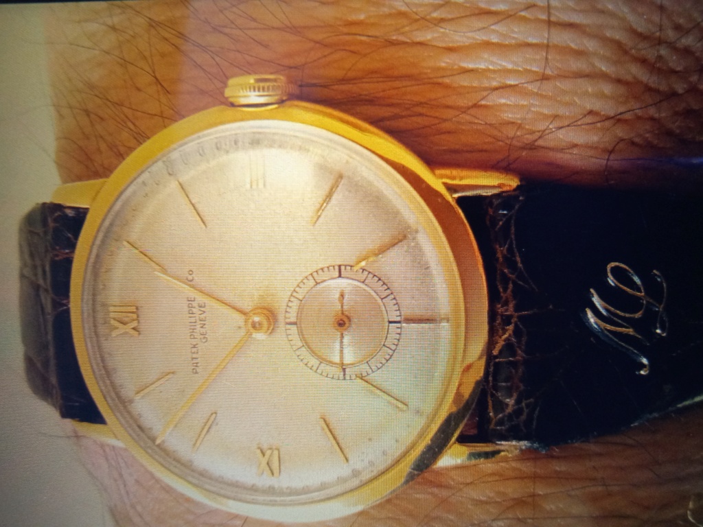 Échangée + soulte en ma faveur. Patek Philippe vintage des années 30 ultra rare type Calatrava or jaune 18k calibre 120  Img_2045