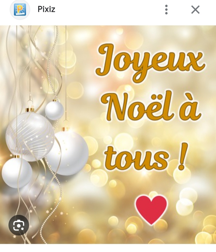 Joyeux Noël 2023 à toutes et tous