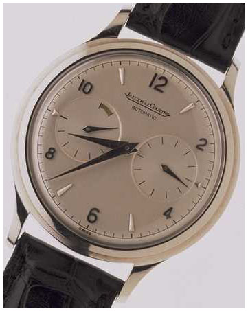 Présentation Jaeger LeCoultre Mémovox Jumbo 38 mm Automatic Date plaqué or 80 microns calibre K825 Jeager10