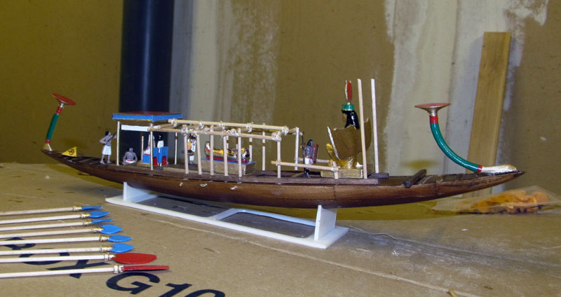 Barque pharaonique - 1/72 - Scratch et impression 3d - Page 2 2018-147
