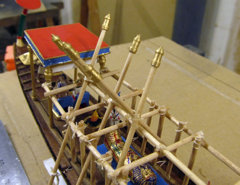 Barque pharaonique - 1/72 - Scratch et impression 3d - Page 2 2018-153