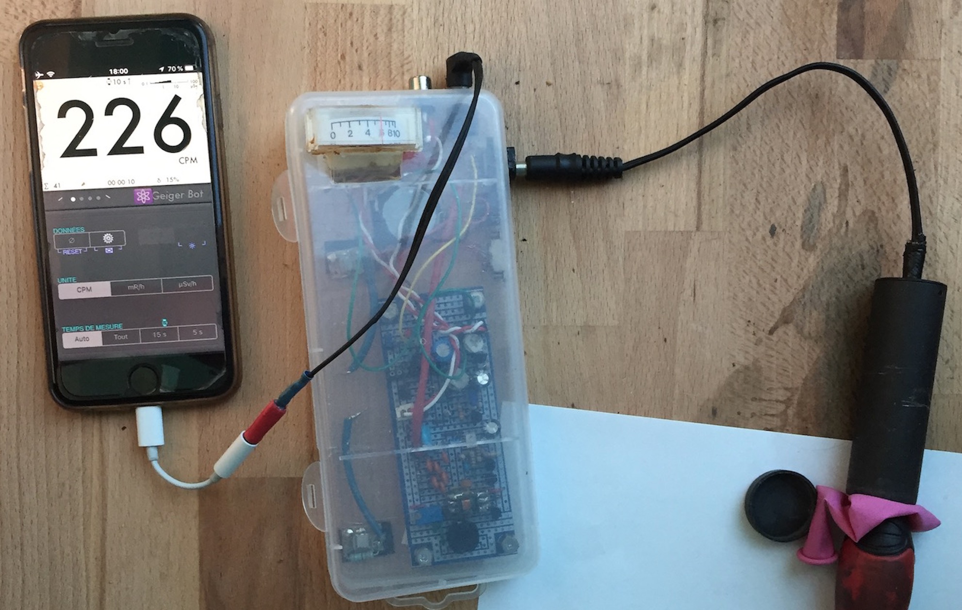 Un projet de compteur geiger à transistors - Page 2 Captu460
