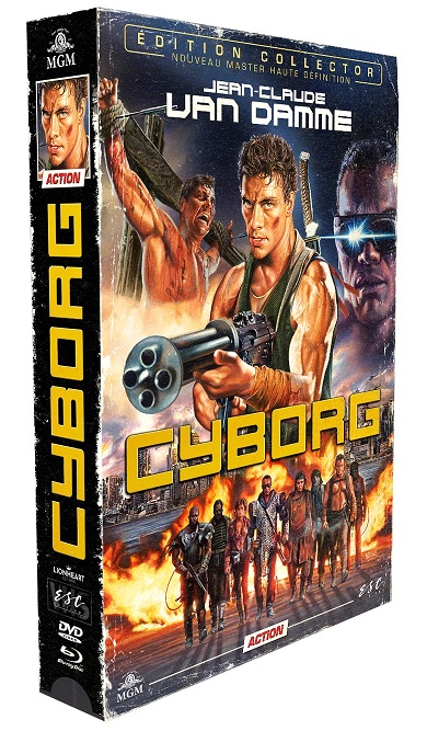 Coffret Collector Format VHS Cyborg de chez ESC en 2020 Cyborg12