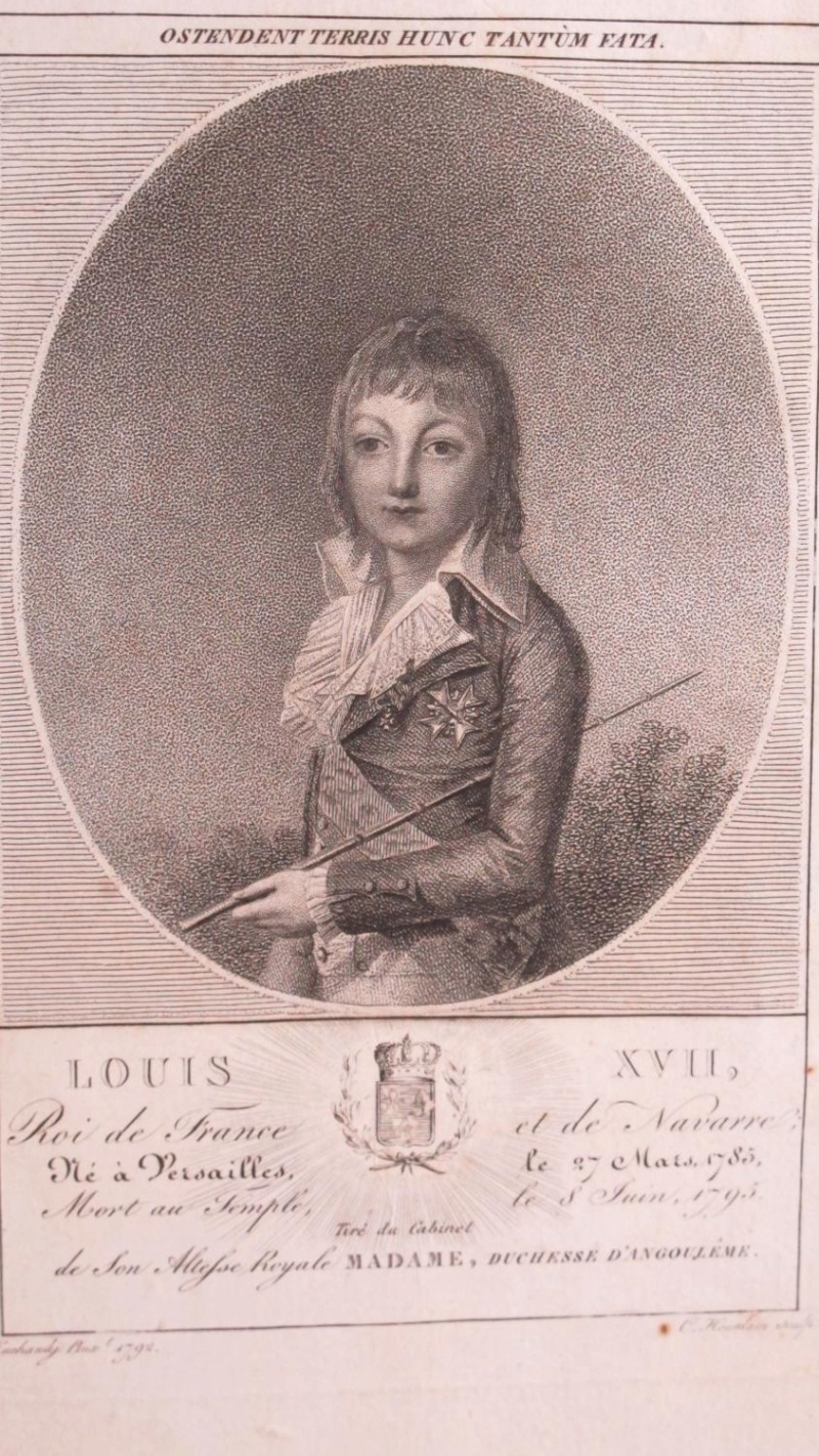 Portraits et illustrations de Louis XVII, roi de France (1793-1795) 18344410