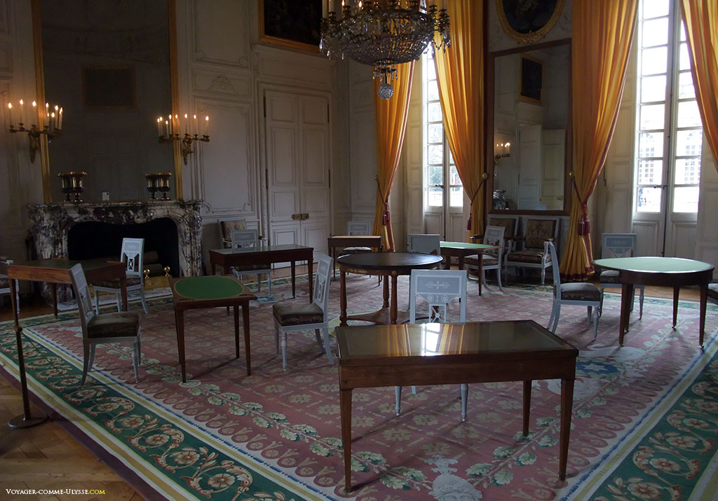 le grand Trianon - Le Grand Trianon: le salon de famille de l'Empereur Grand-12