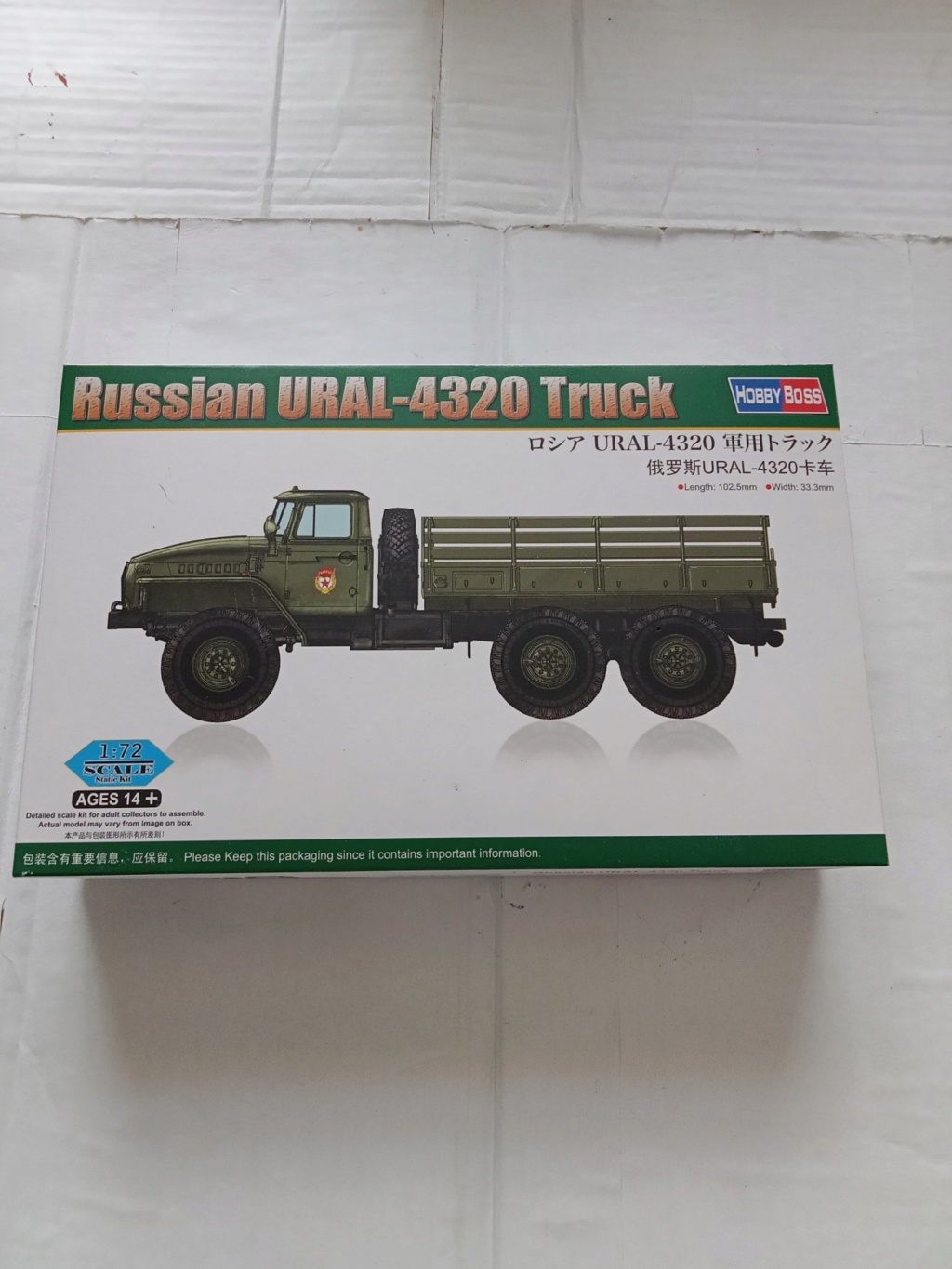 [Hobbyboss] URAL- 4320 Truck Russe/ Opération spéciale Ukraine 2022 Ural_410