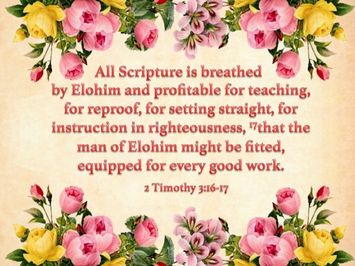 Jude's Powerpoint Work - 2 Timothy 3:16-17 - All Scripture is Breathed by Elohim Slide124