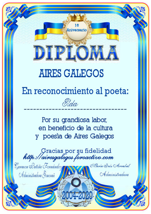16 ANIVERSARIO AIRES GALEGOS -diplomas por orden alfabético Elda17