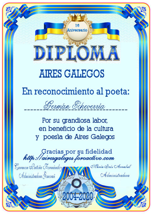 16 ANIVERSARIO AIRES GALEGOS -diplomas por orden alfabético Germze15