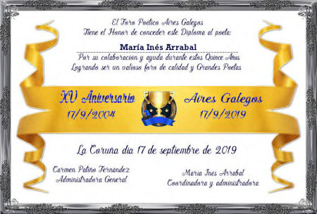  Premios de María Inés Arrabal Marzya18