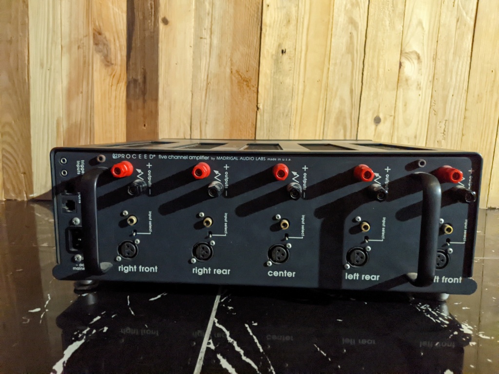 Proceed AMP 5 channel power amplifier (SOLD) Pxl_2059