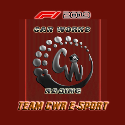 F1 2019 - PERSONALIZADOS / LIGA STAR TEAM / PRESENTACIÓN DEL EQUIPO  CAR WORKS RACING / CWR. Cwr10