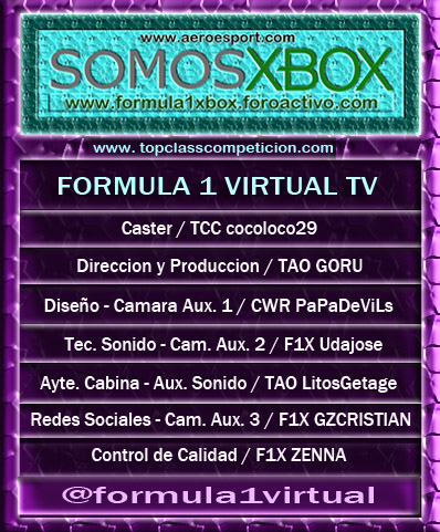 F1 2019 / F1 2018  - F2 / XBOXDRIVERS & FORMULA 1 XBOX / SIN AYUDAS / DIRECTOS - FORMULA 1 VIRTUAL.. Ultimo10