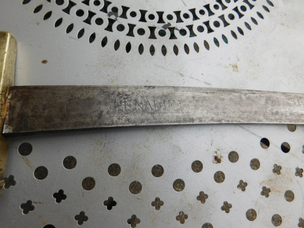 sabre - sabre de grenadier 1767  Dscn1641