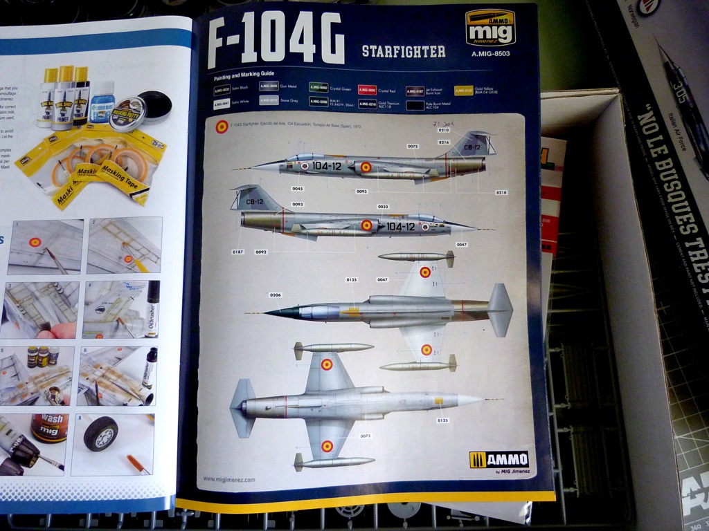 [Ammo (Kinetic)] 1/48 - Lockheed F-104G Starfighter  P1160827
