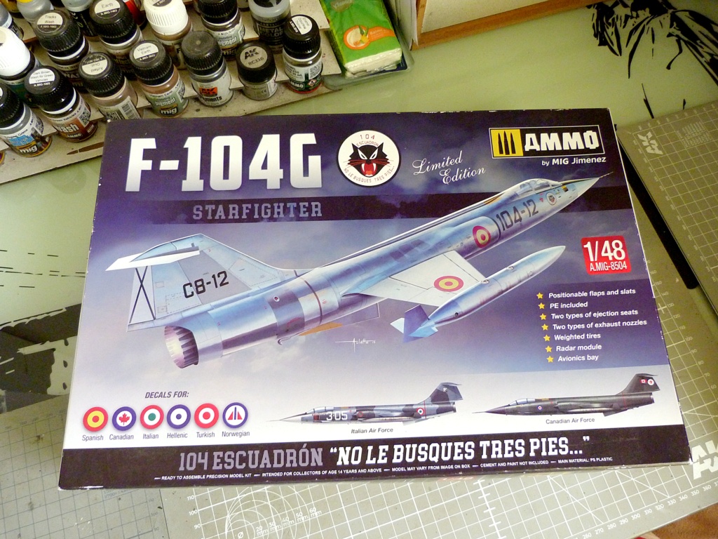 [Ammo (Kinetic)] 1/48 - Lockheed F-104G Starfighter  P1160829