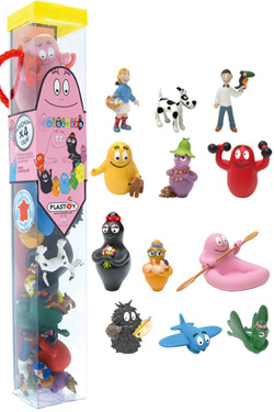 BARBAPAPA' * Plastoy * personaggi in gomma Barbap10