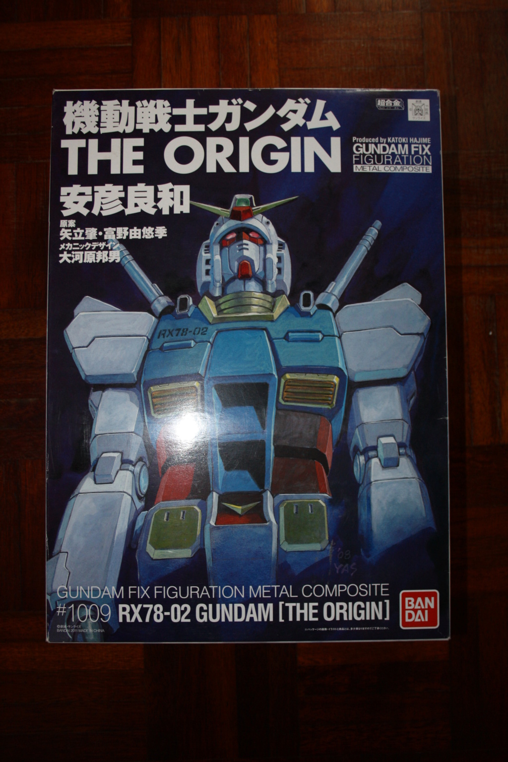 BANDAI * Gundam RX78-02 * Metal Composite #1009 * The Origin Img_4911