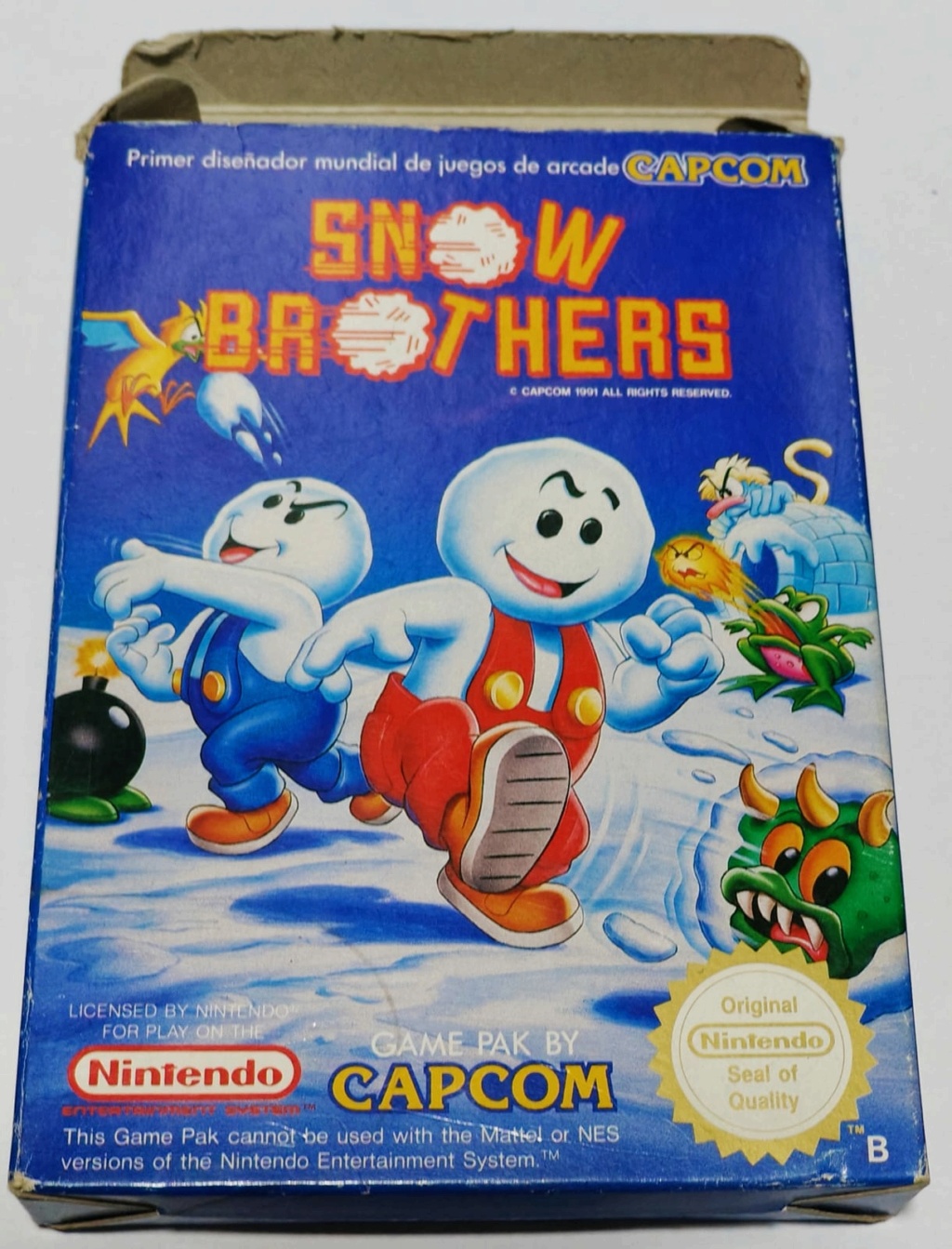 [EST] Snow Brothers NES PAL B FULL Photo110