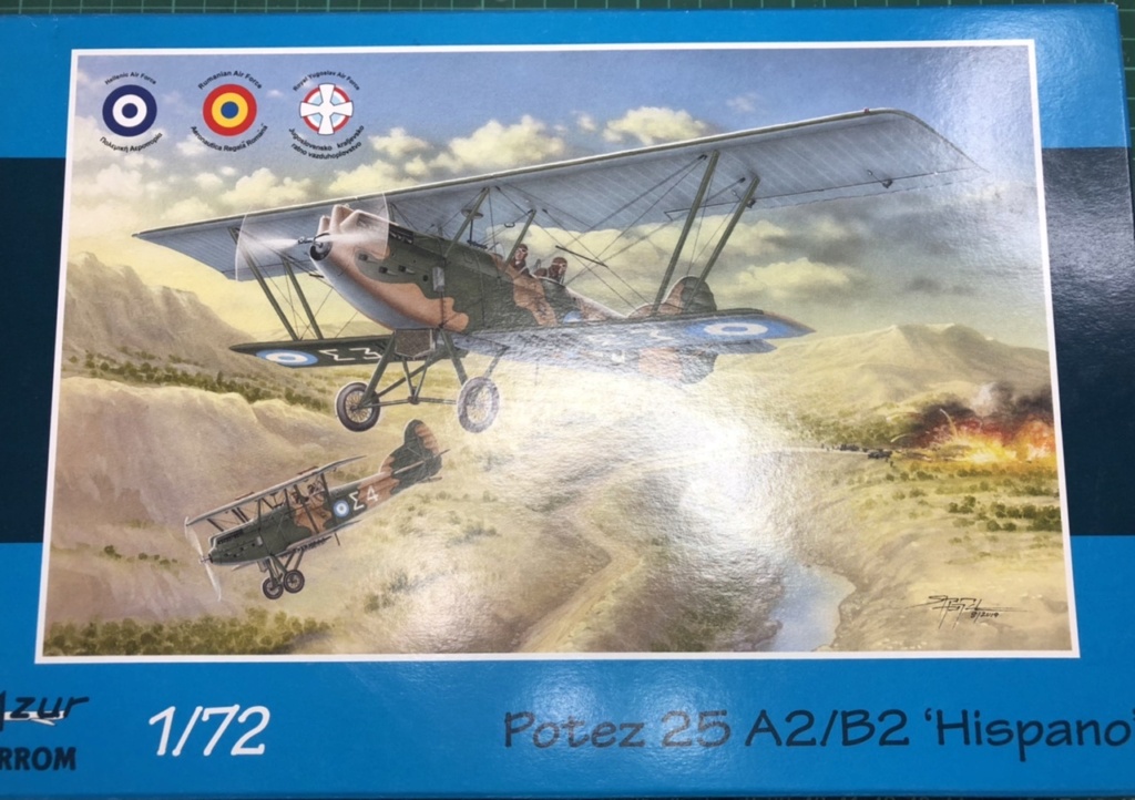 [Azur-Frrom] 1/72 - Potez 25 A2 monoplan - Moteur Hispano   (po25) 0b901d10