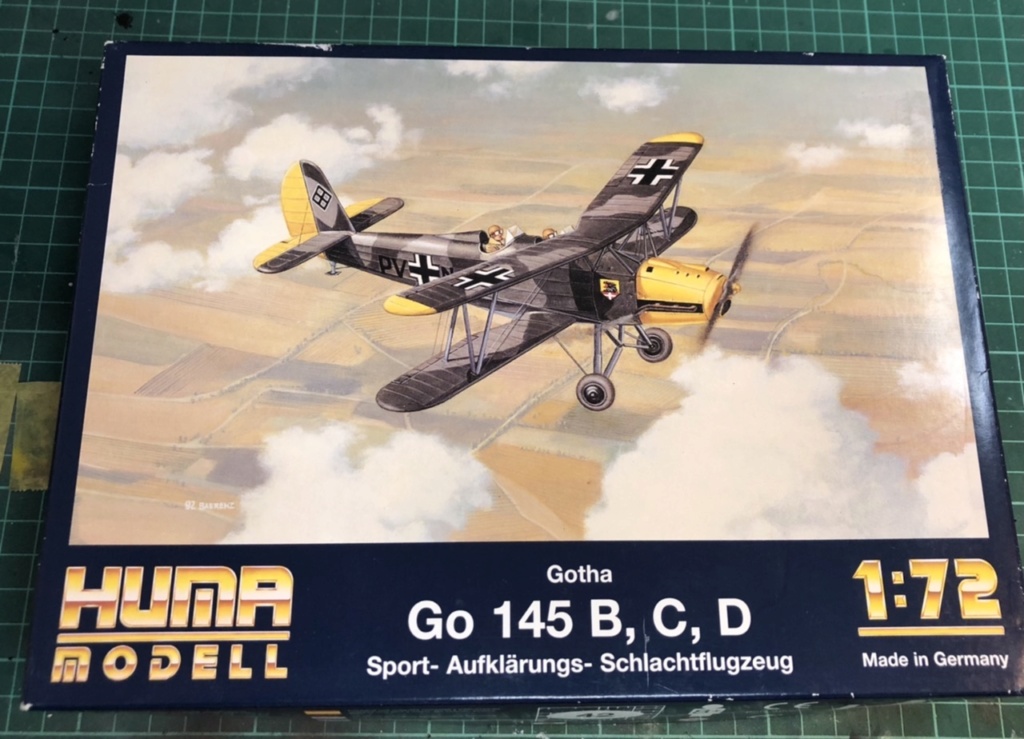 Gotha 145 A - Huma Models - 1/72 98712e10