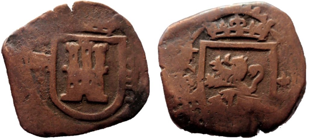 VIII maravedís de felipe IV (Segovia 1624) 15-10