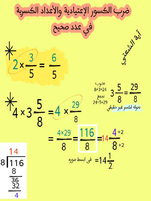 رياضيات - ملخص الوحدة التاسعة رياضيات خامسة ابتدائي ترم ثانى 2023 أ. أية الشعتى 3_img383