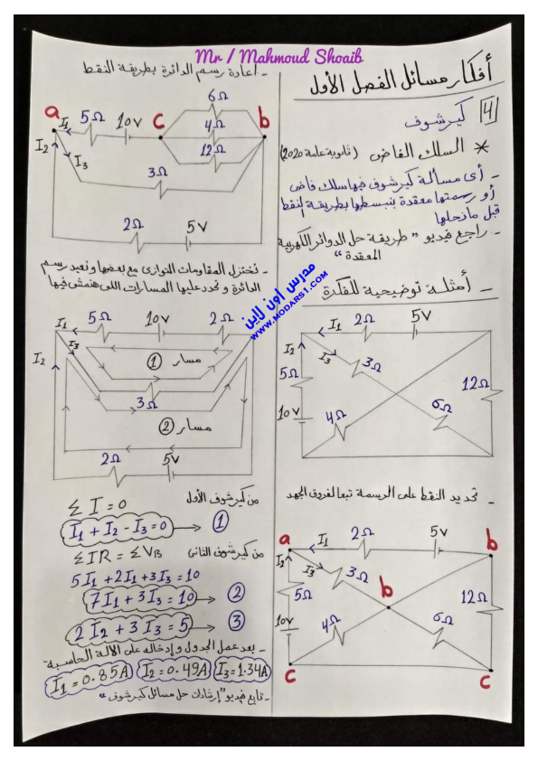 مراجعة فيزياء ثالثة ثانوي 2023 من منصه حصص مصر  Ayo_aa30