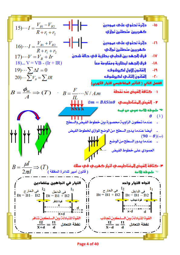 الازهرية - مراجعة اكثر من رائعة لمادة الفيزياء لطلاب الثانوية الازهرية 2023 Ayoaio12