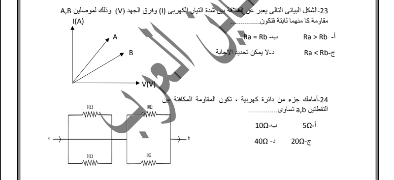 مراجعات ليلة امتحان الفيزياء للثانوية العامة 2023 مستر  محمد عبد المعبود Scre1001