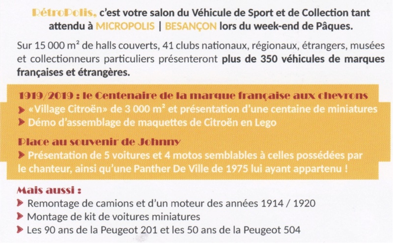 Rétropolis 2019 BESANCON Retrop10