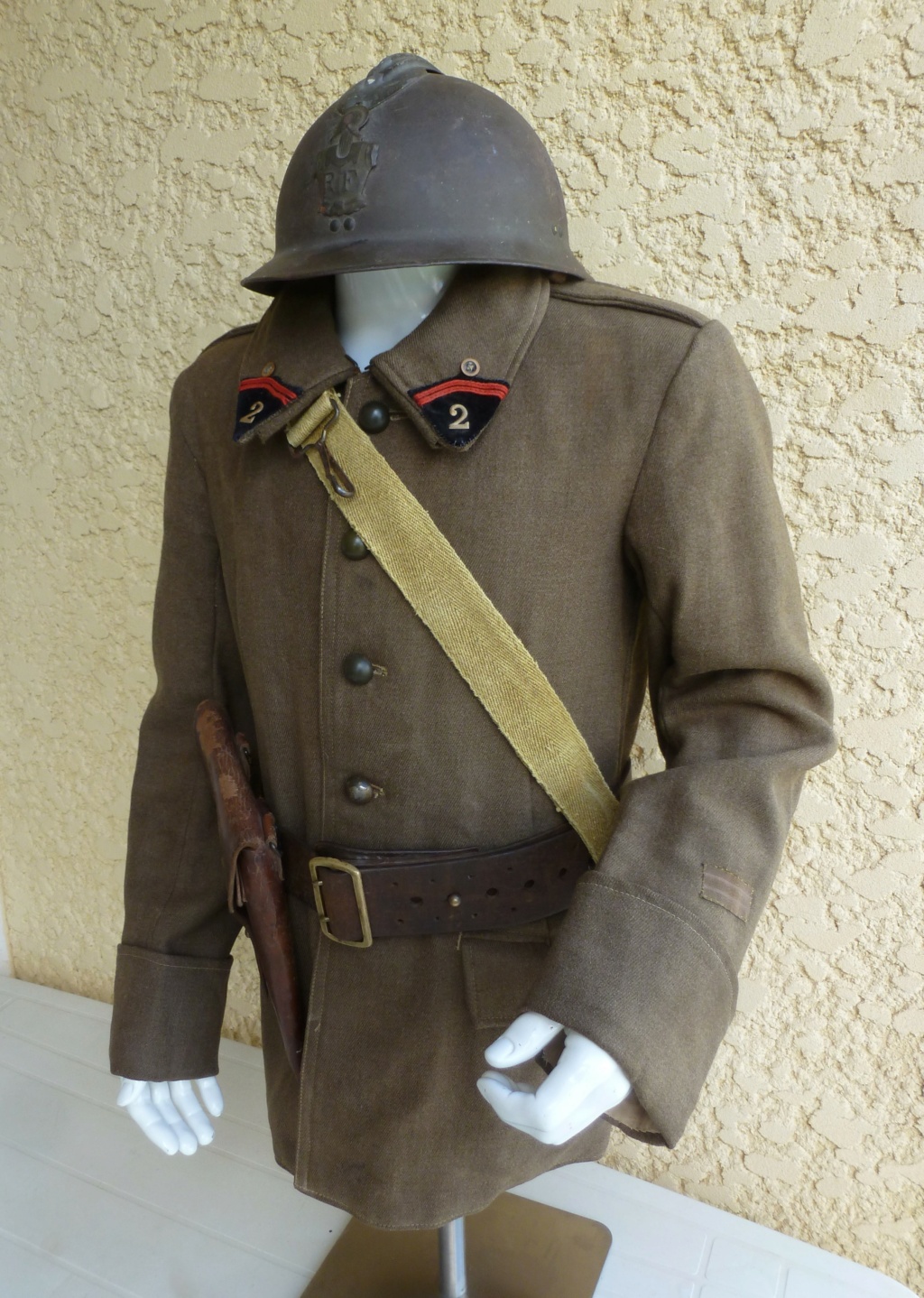 Buste 2e régiment du génie 1939/40 P1060412