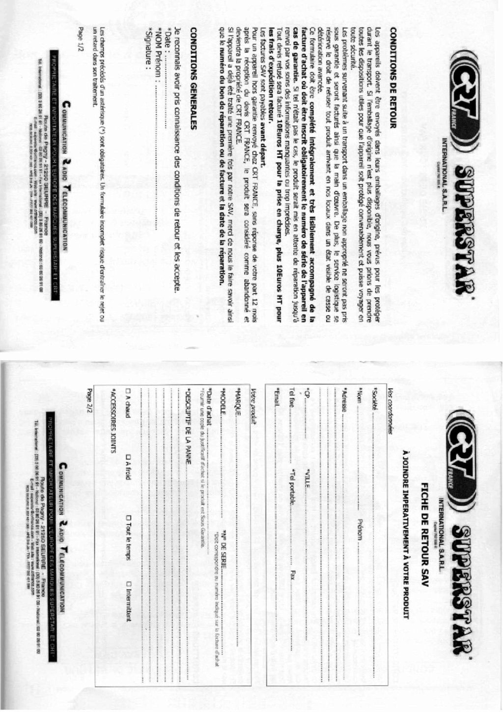 notice - CRT SS 9900 v4 (Mobile) - Page 17 Feuill23