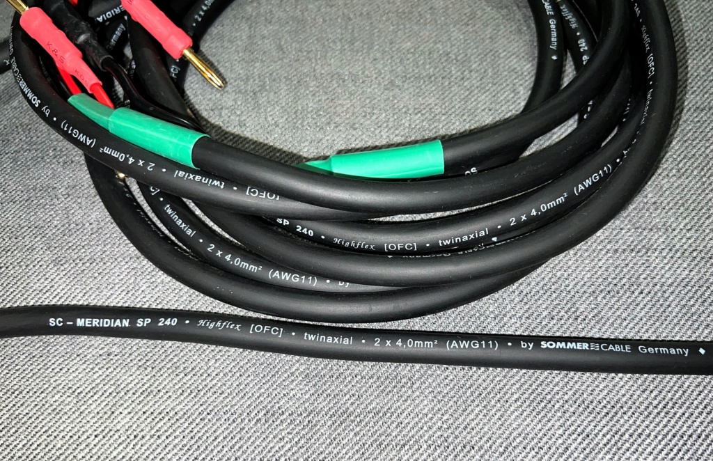 Sommer Meridian SP 240 speaker cable (sold) Img_0113