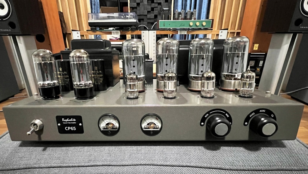 Raphaelite CP65 integrated push-pull vacuum tube amplifier (SOLD) Img_2430