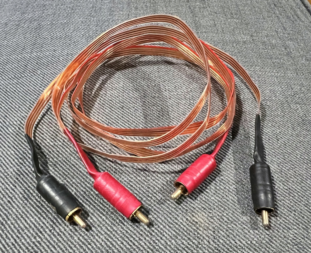 Nordost Flatline Magic 1 RCA Cable (SOLD) Img_3627