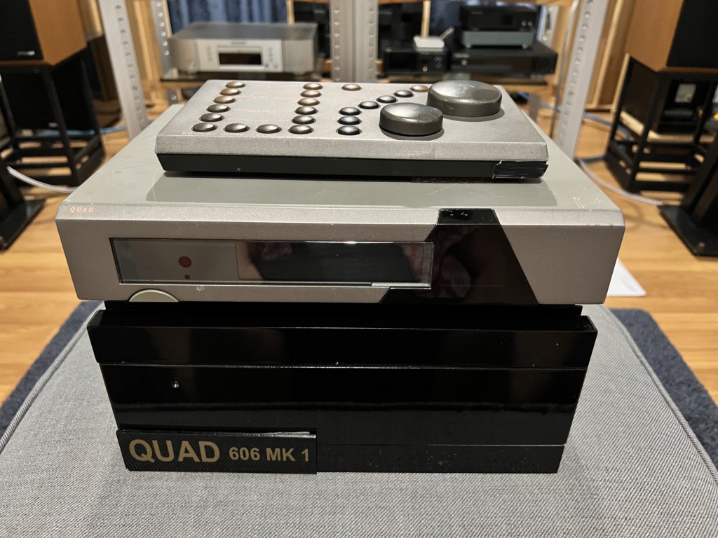 Quad 66 preamp / 606 Mk1 Power amp Img_3633