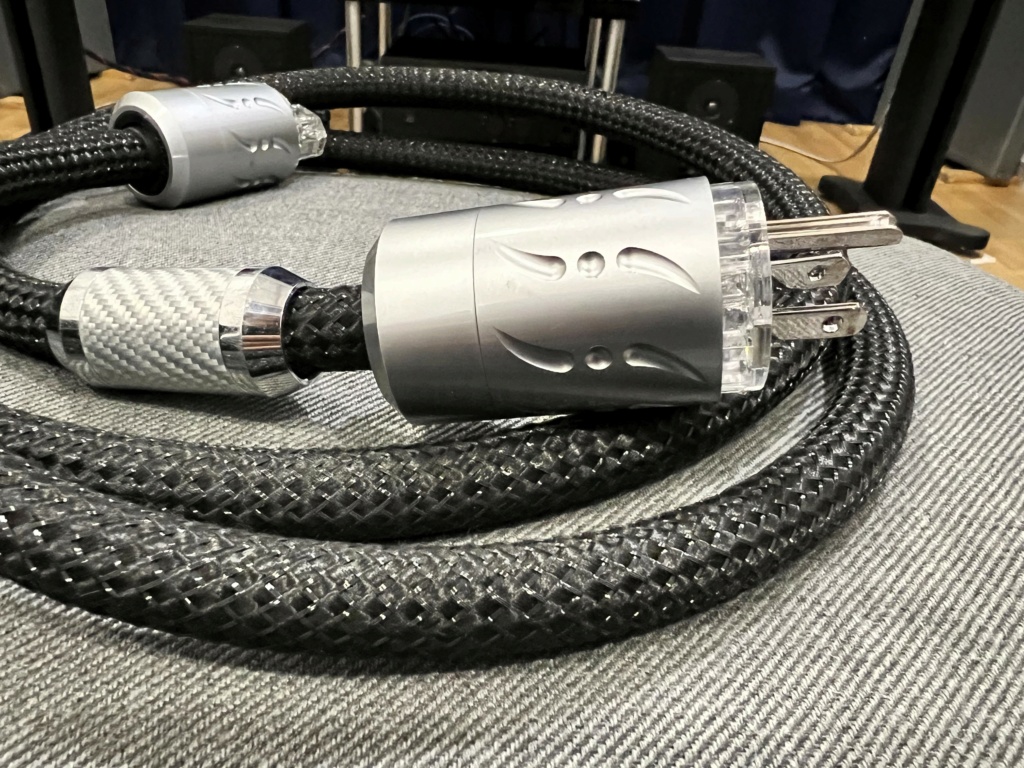 Viborg MTR-1501 US Rhodium Power Cord Img_5734