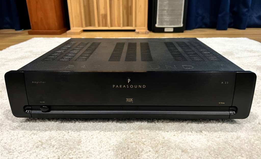 Parasound A23 Power amplifier Img_5850