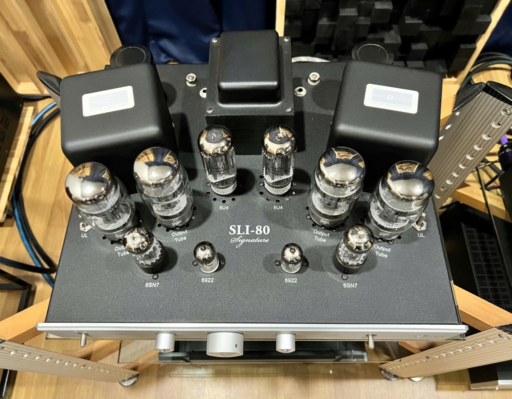Cary Audio SLI-80 Signature Integrated Amplifier  Img_8931