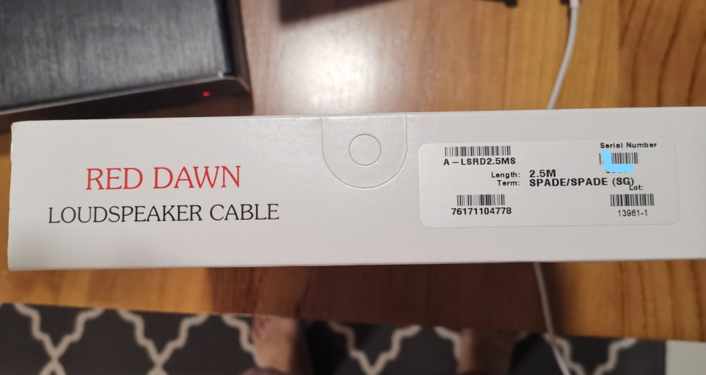 Nordost Red Dawn LS speaker cable -sold Inkedi12