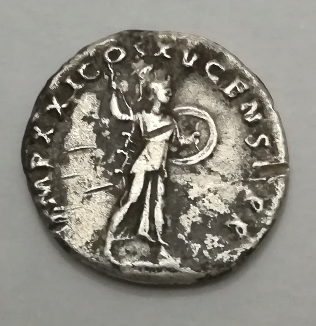 Denario de Domiciano. IMP XXI COS XV CENS PPP. Minerva avanzando a dch. Roma Img_2018