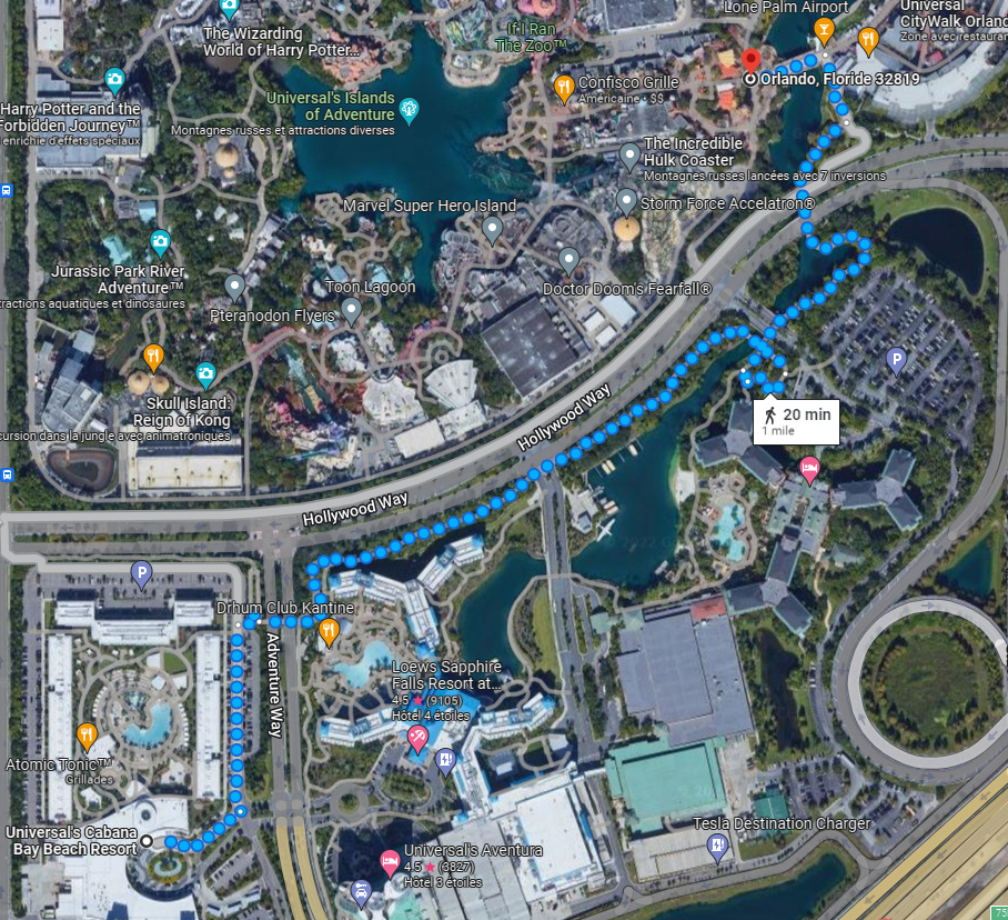 First time à Walt Disney World et Universal Orlando Resort en solo (21 Octobre - 11 novembre 2022) Chemin10