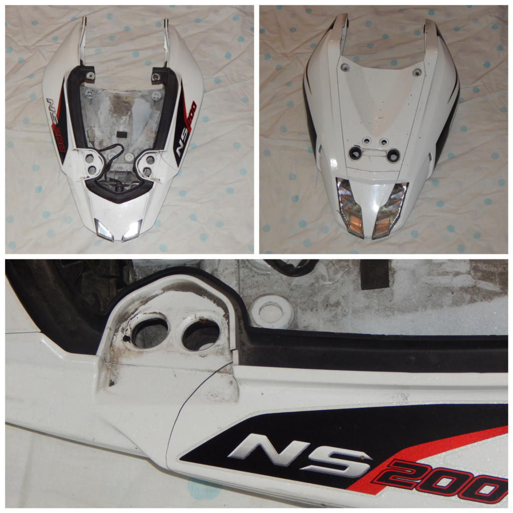 Cosas Varias de Rouser NS200 BLANCA Polish10